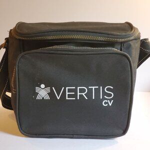 Vertis CV Travel Fitness Isolator Prep Bag Lunch Box Cooler Insulated Black